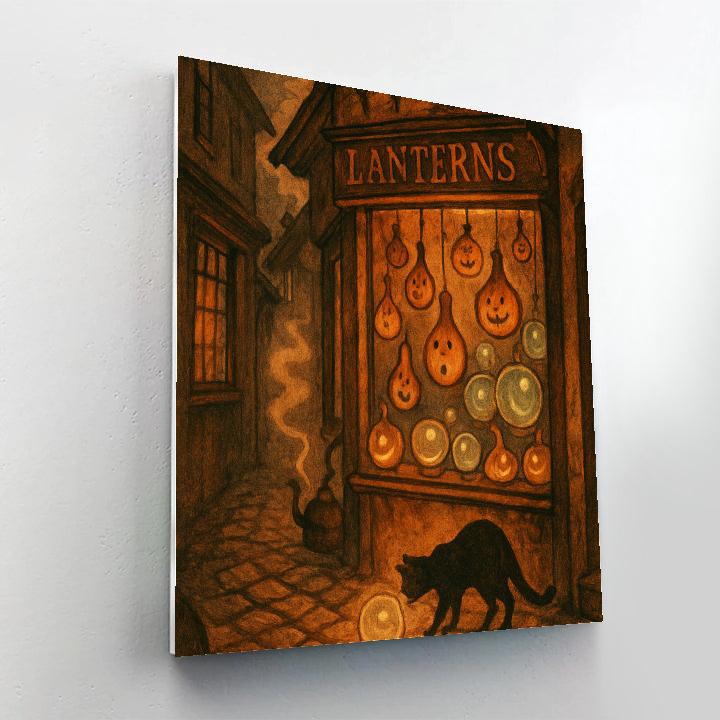 The Lanternmakers Lane Numbered painting kits