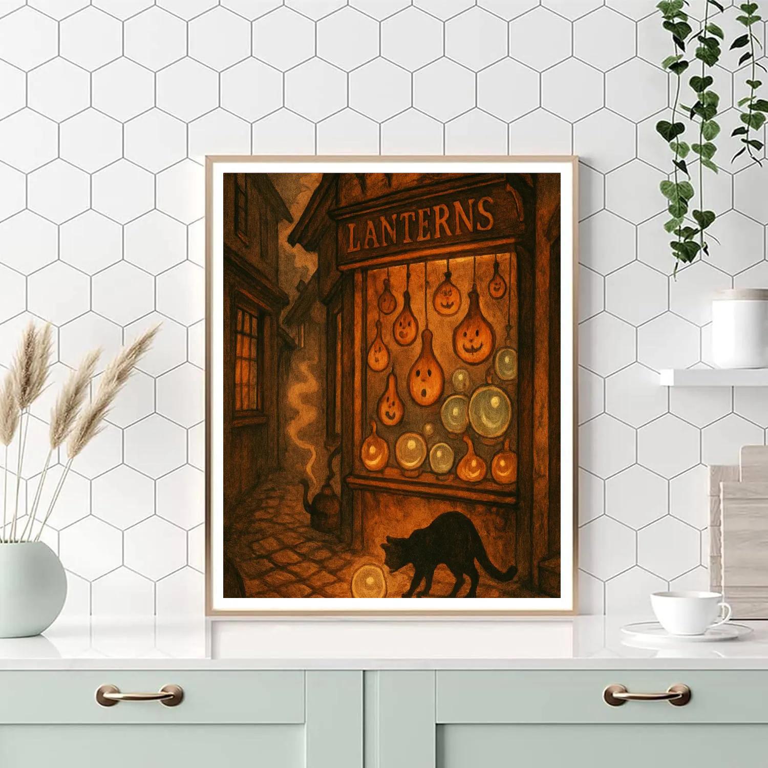 The Lanternmakers Lane Numbered painting kits