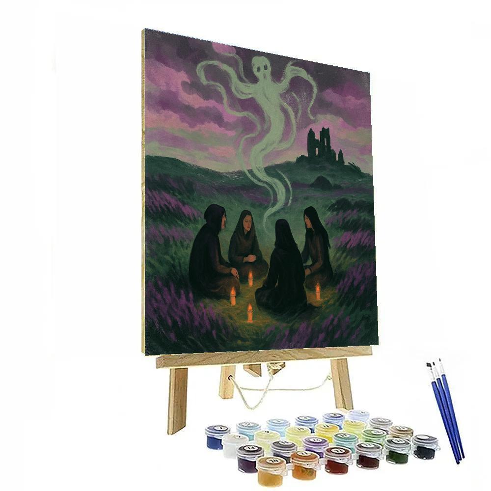 Seance On The Moor Number painting