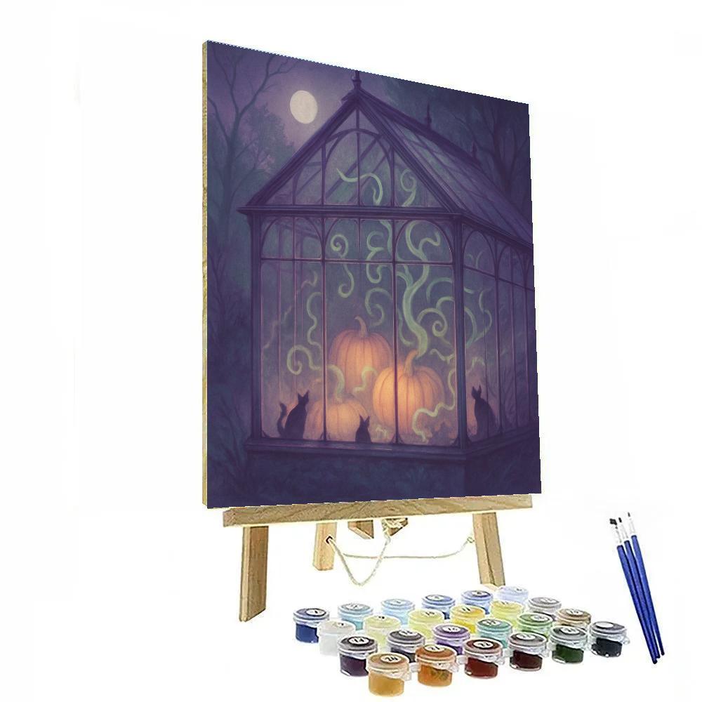 The Lanternwood Conservatory painting number kit