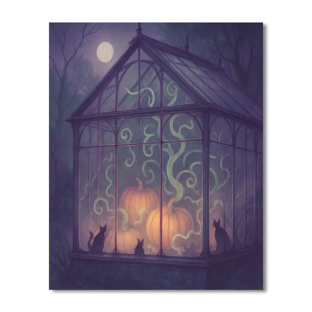 The Lanternwood Conservatory painting number kit