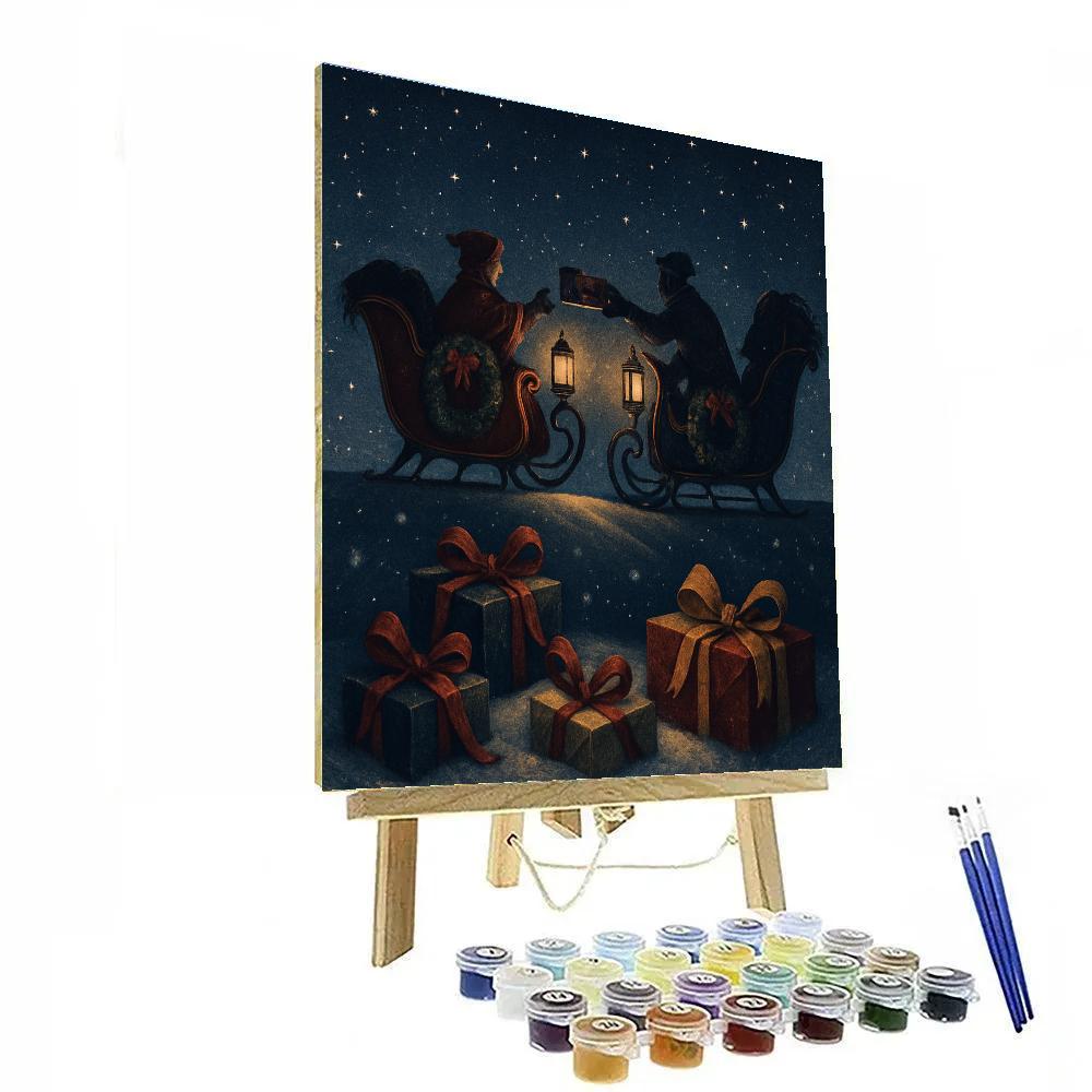 Velvet Night Sleigh Exchange paint by color