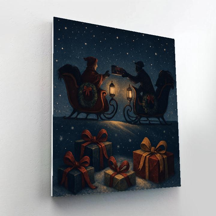 Velvet Night Sleigh Exchange paint by color