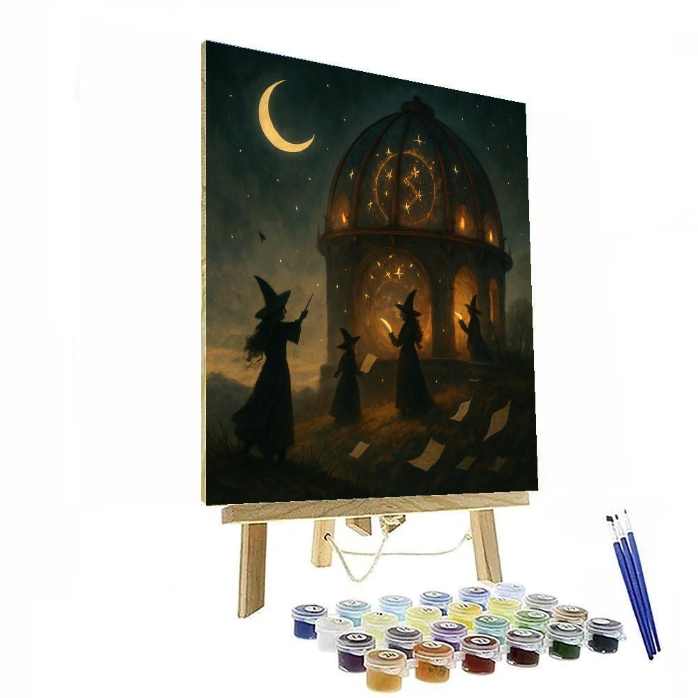 Witchlight Observatory painting number kit