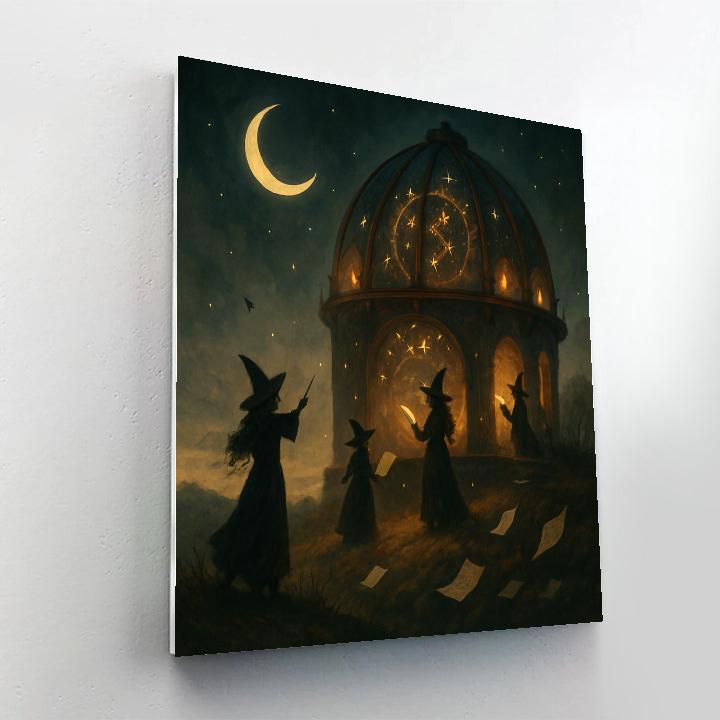 Witchlight Observatory painting number kit