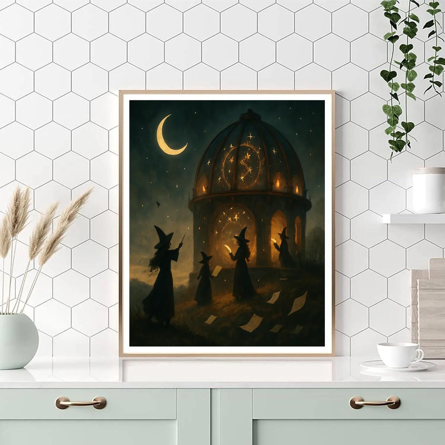 Witchlight Observatory painting number kit