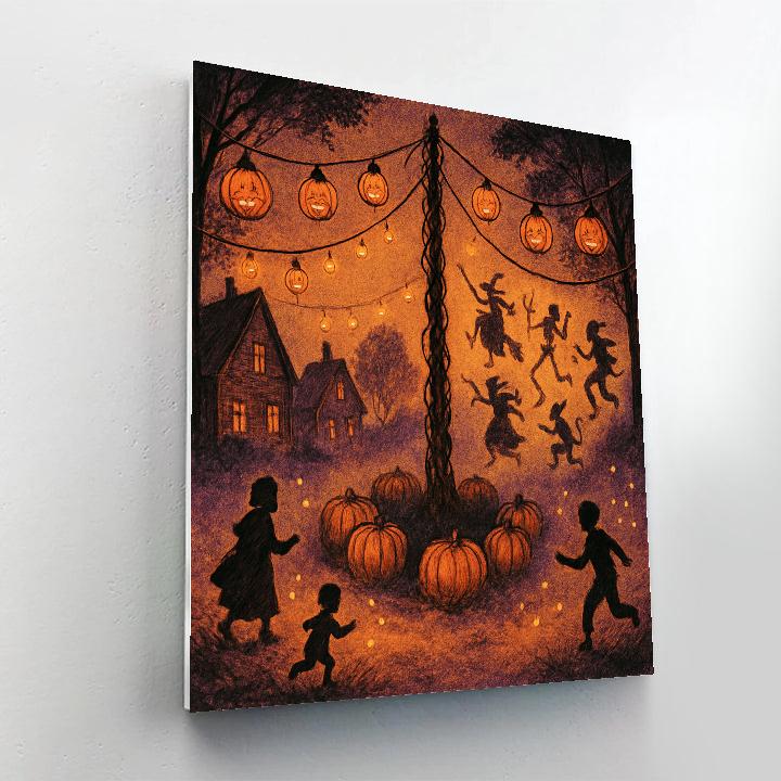 Lanterned Hollow Festival Paint by numbers kits