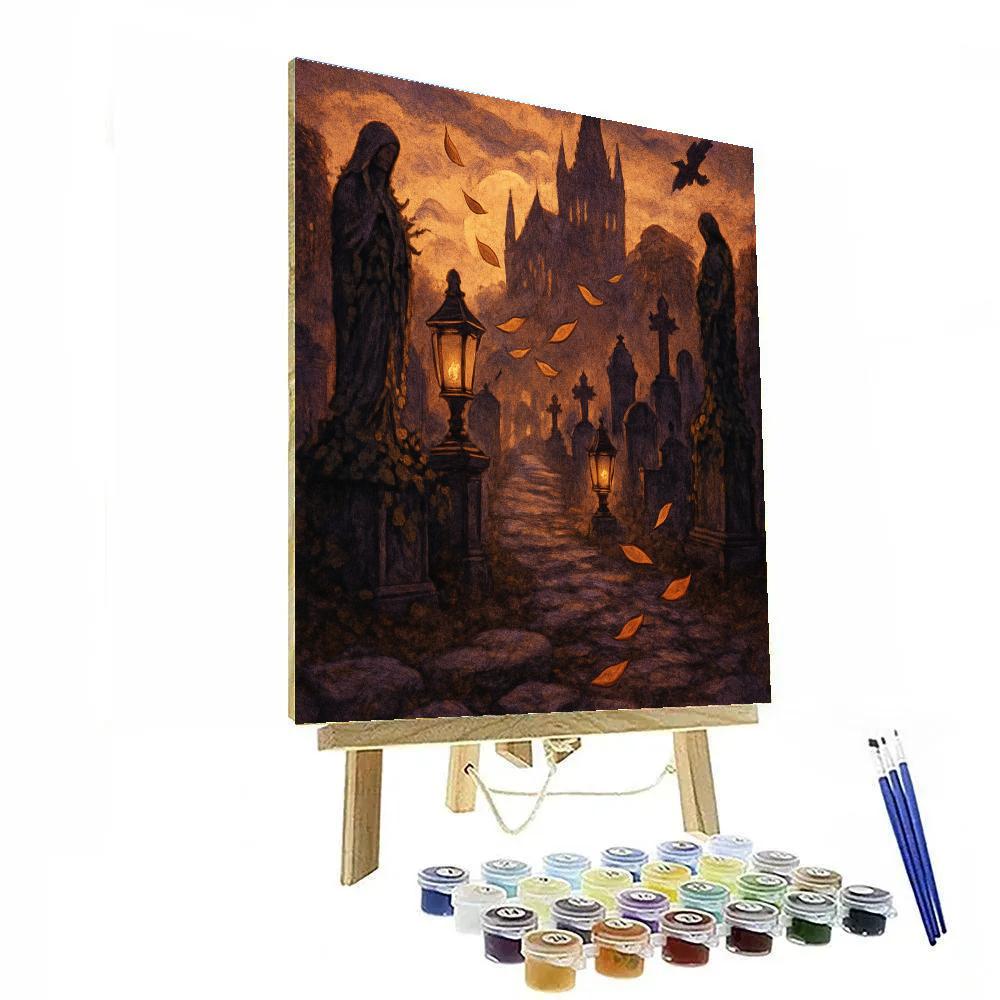 Gilded Grave Promenade painting number kit