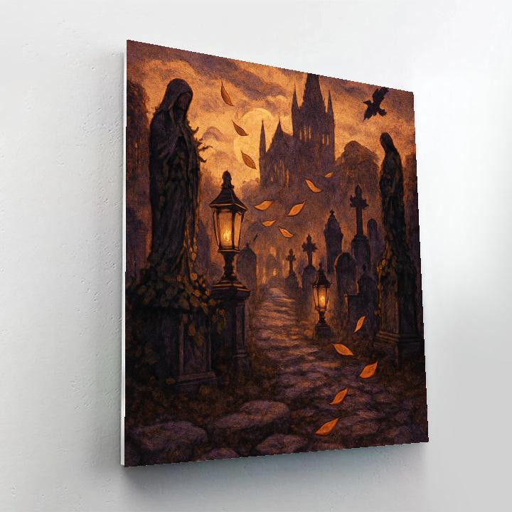 Gilded Grave Promenade painting number kit