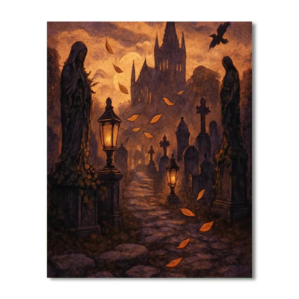 Gilded Grave Promenade painting number kit