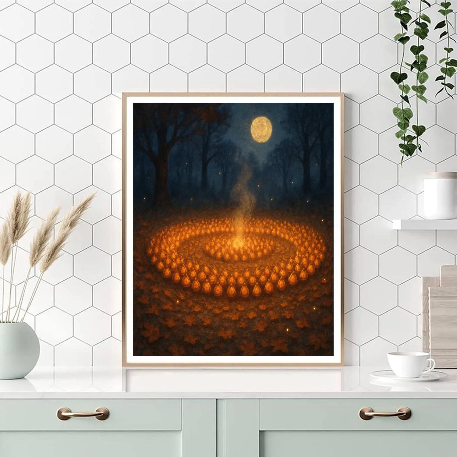 Hearth Of Hollow Lanterns paint by numbers