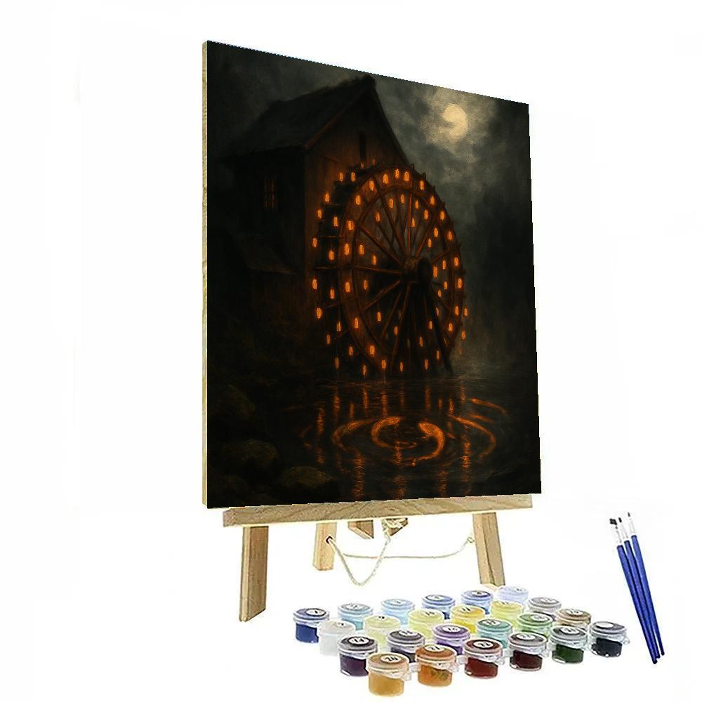 Lanternmill By Moonwater Number painting