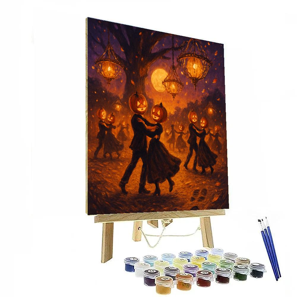 The Lanternfolks Autumn Ball Paint by numbers kits