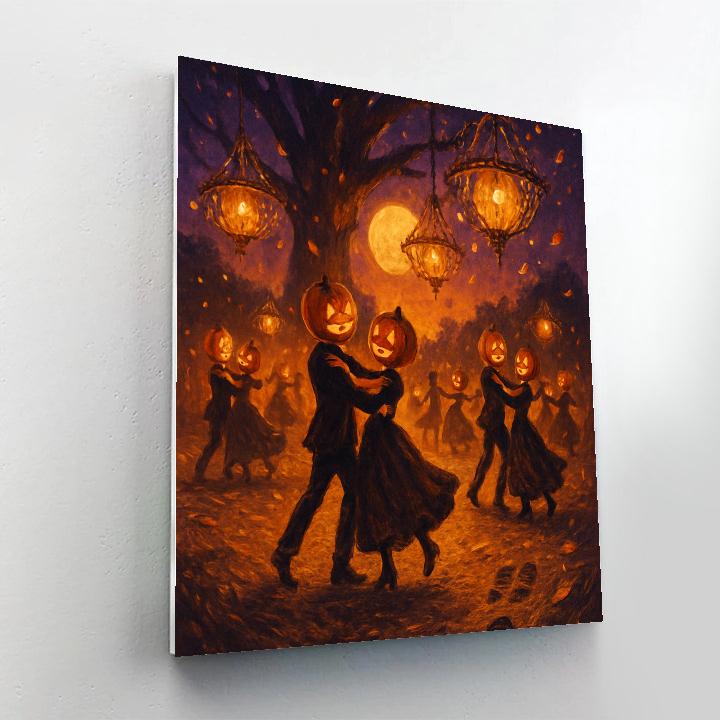 The Lanternfolks Autumn Ball Paint by numbers kits