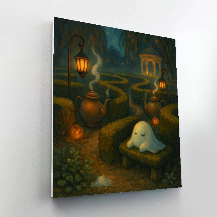 Lantern Hollow Tea Garden Paint by numbers kits