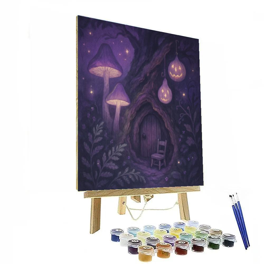 Lanternwood Thicket Retreat paint by numbers