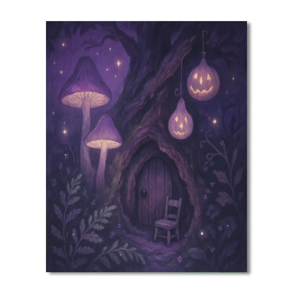 Lanternwood Thicket Retreat paint by numbers