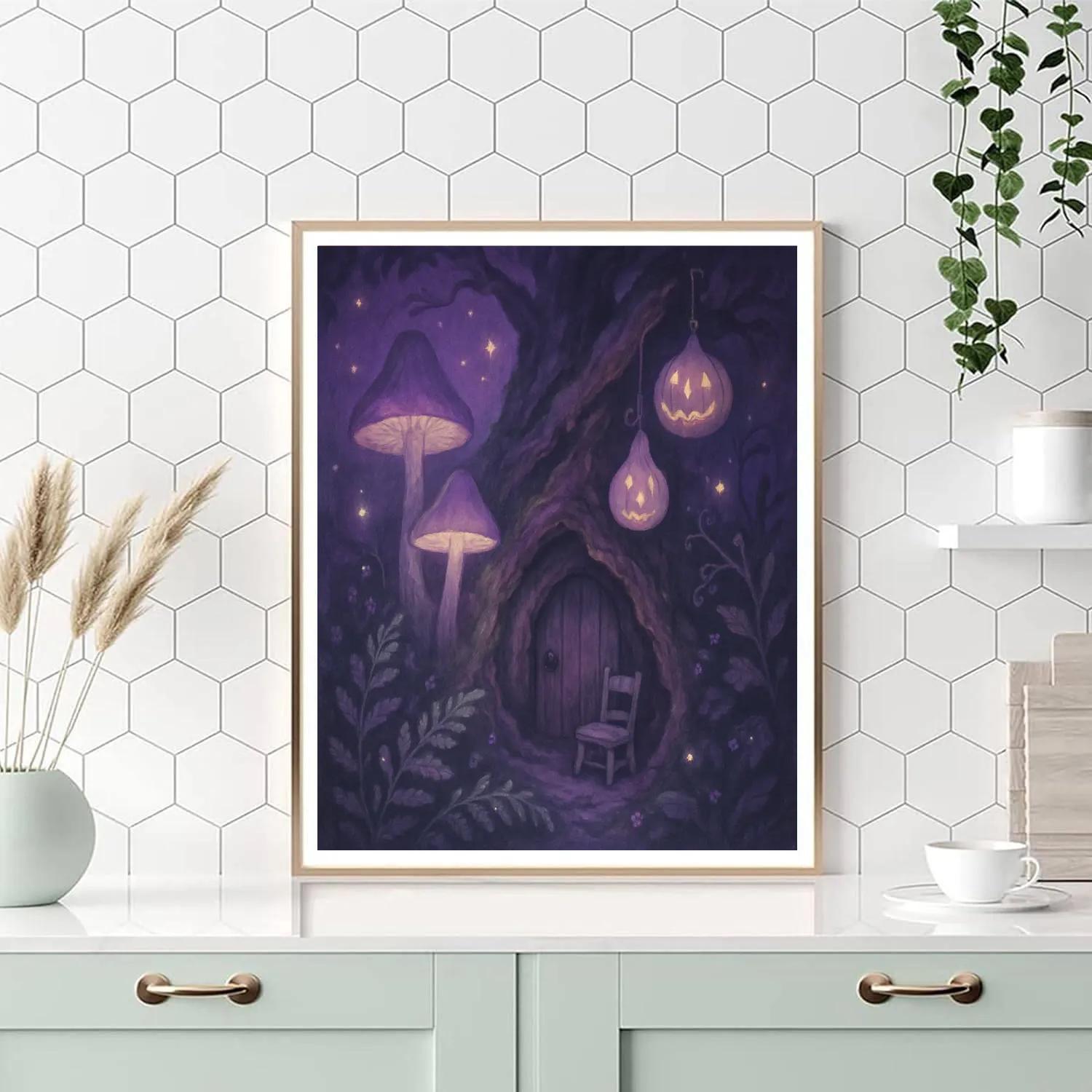 Lanternwood Thicket Retreat paint by numbers