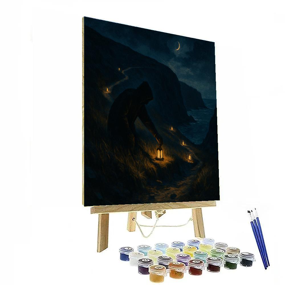 The Lantern Gatekeepers Path DIY paint by numbers
