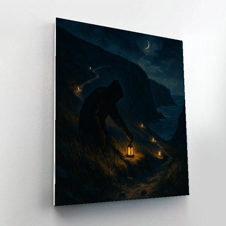 The Lantern Gatekeepers Path DIY paint by numbers