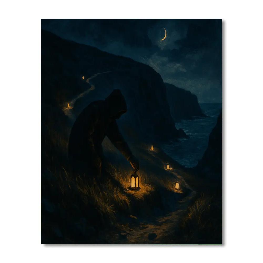 The Lantern Gatekeepers Path DIY paint by numbers