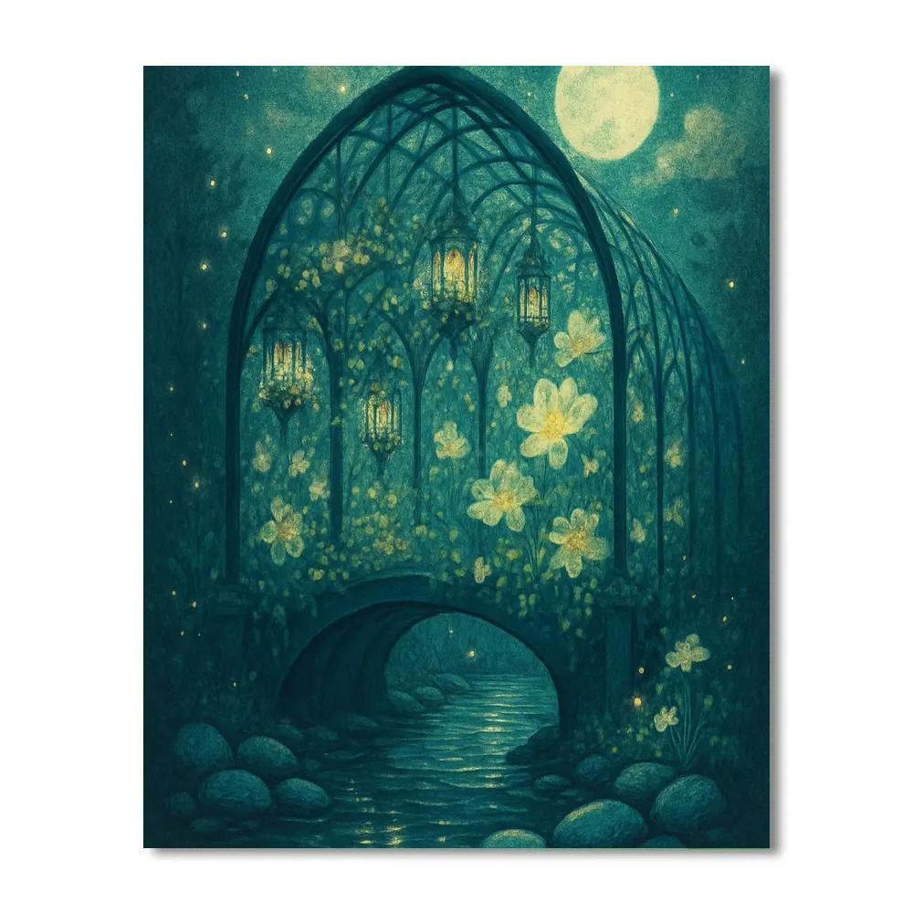 The Lanternbridge Conservatory painting number kit