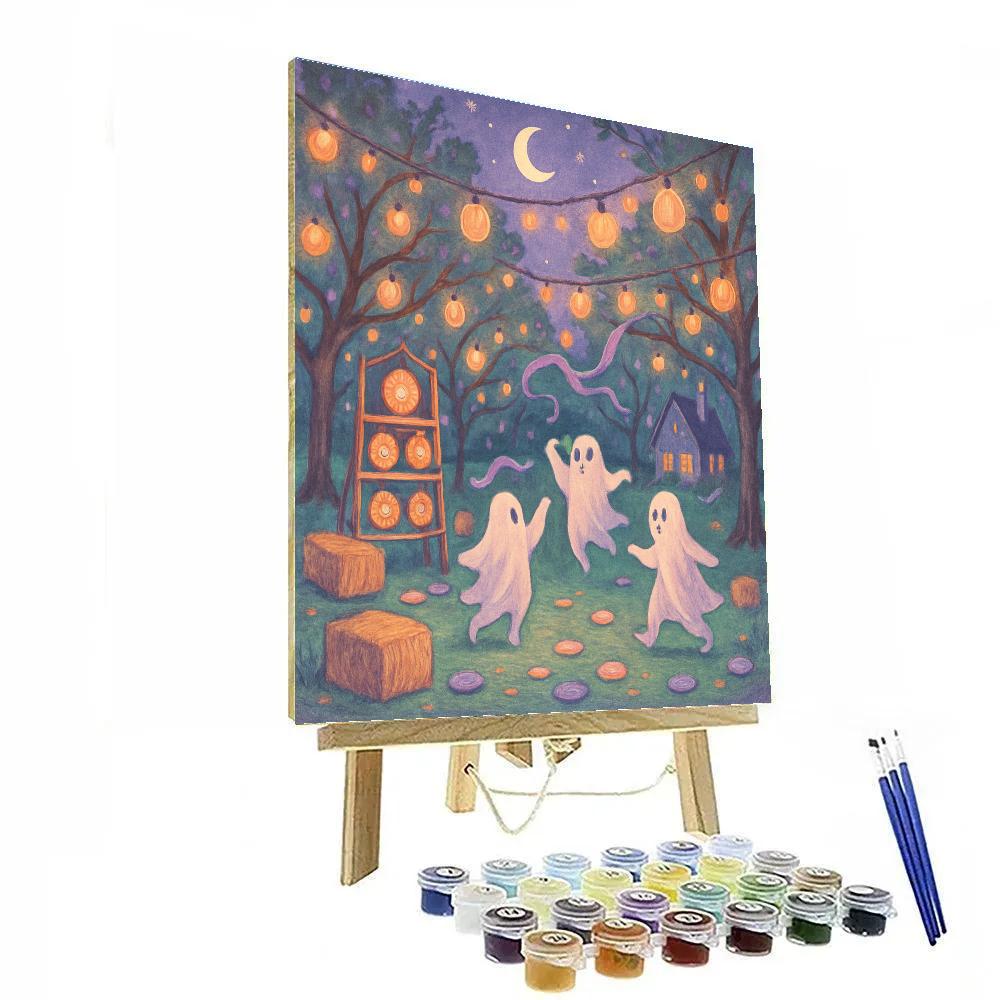 The Lanternmakers Orchard Games paint by number