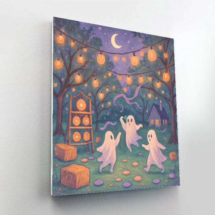 The Lanternmakers Orchard Games paint by number