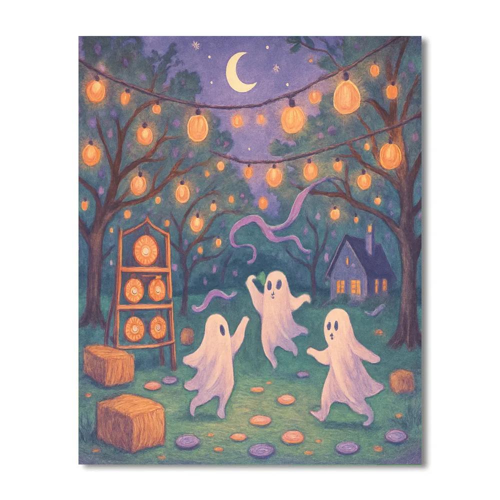 The Lanternmakers Orchard Games paint by number