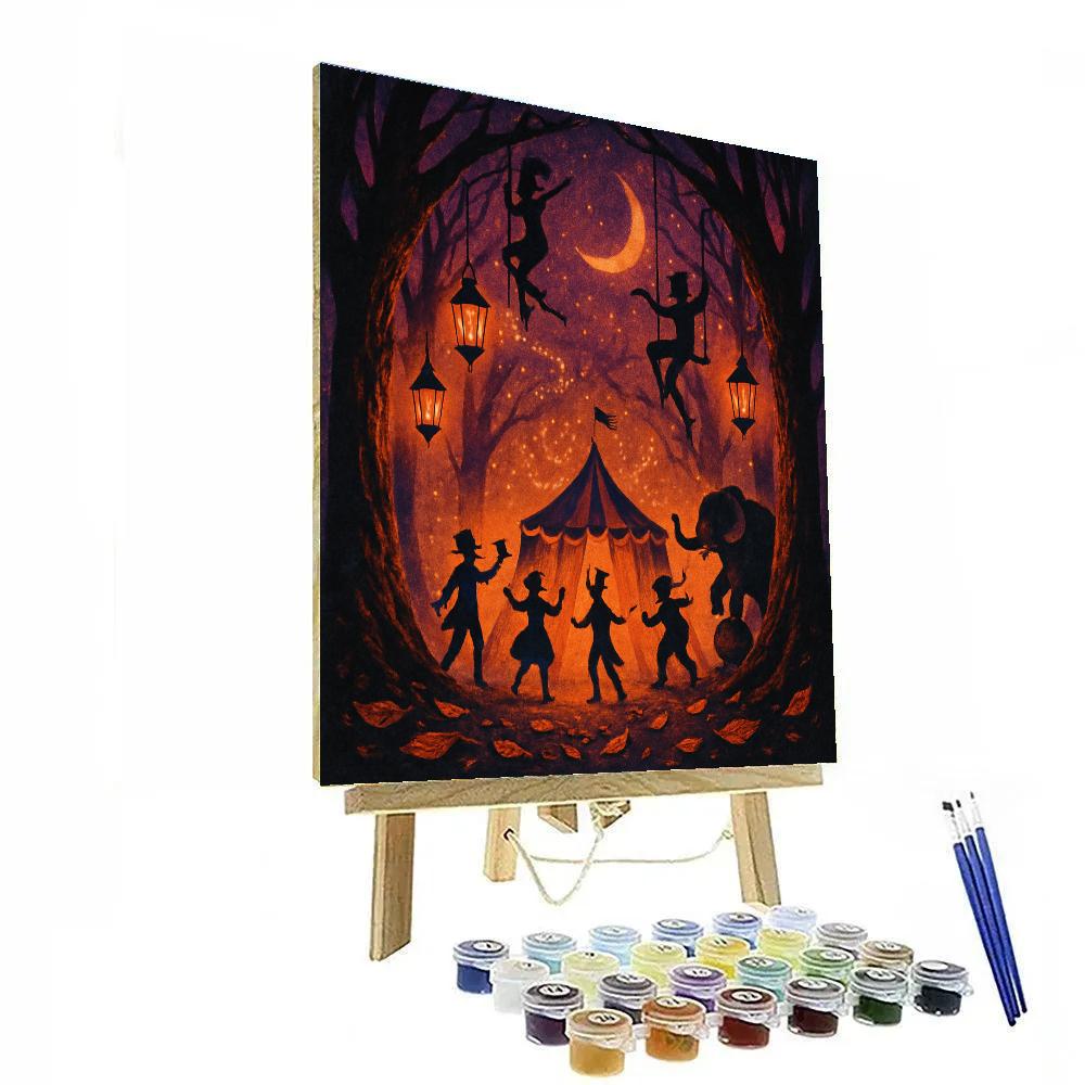 The Lantern Tree Circus Numbered painting kits
