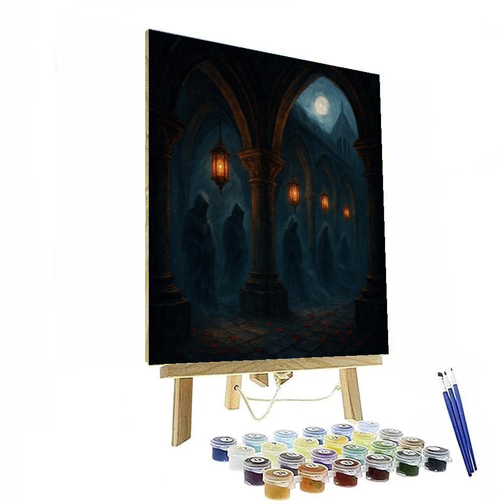 Lantern Abbey Twilight paint by color