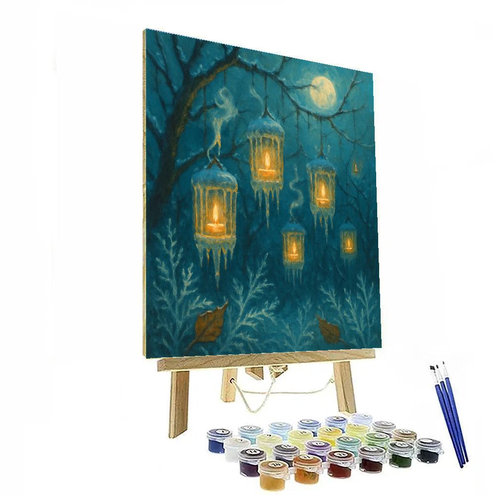 The Lanternwinter Hollow painting number kit