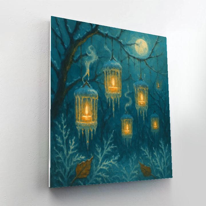 The Lanternwinter Hollow painting number kit