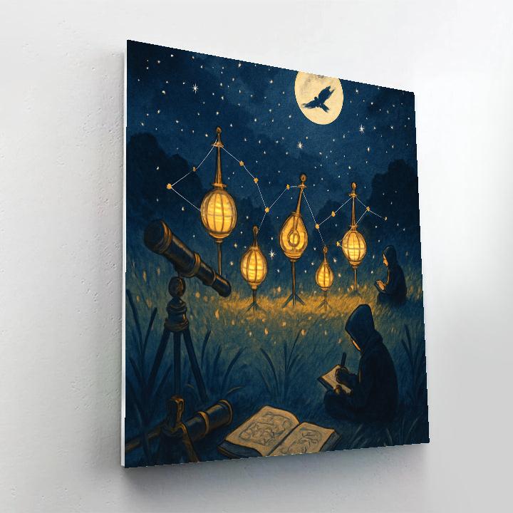 The Lantern Meadow Observatory paint by number