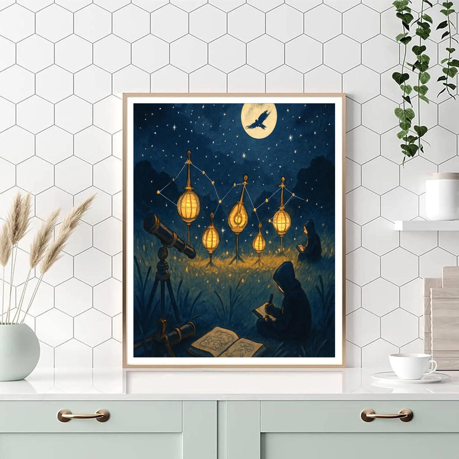 The Lantern Meadow Observatory paint by number