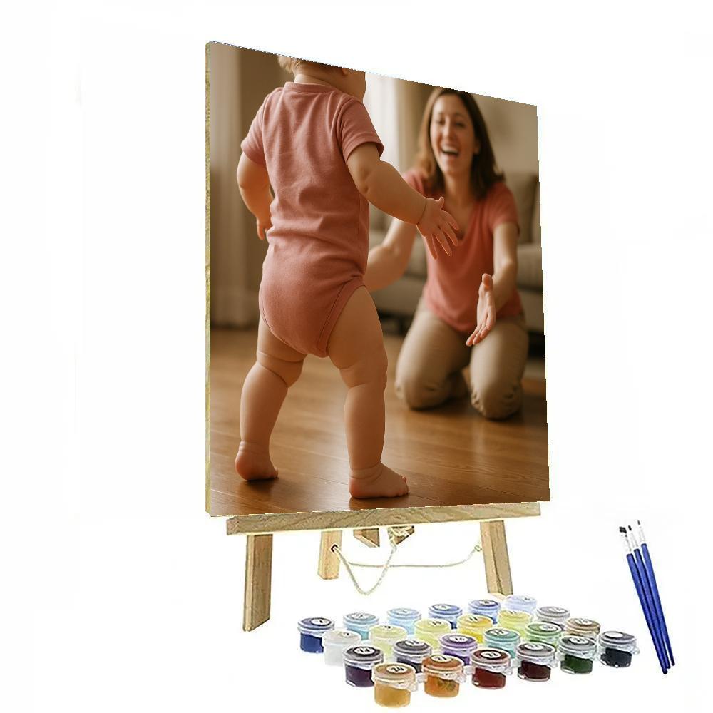 Guiding Hands First Steps Painting by numbers kit