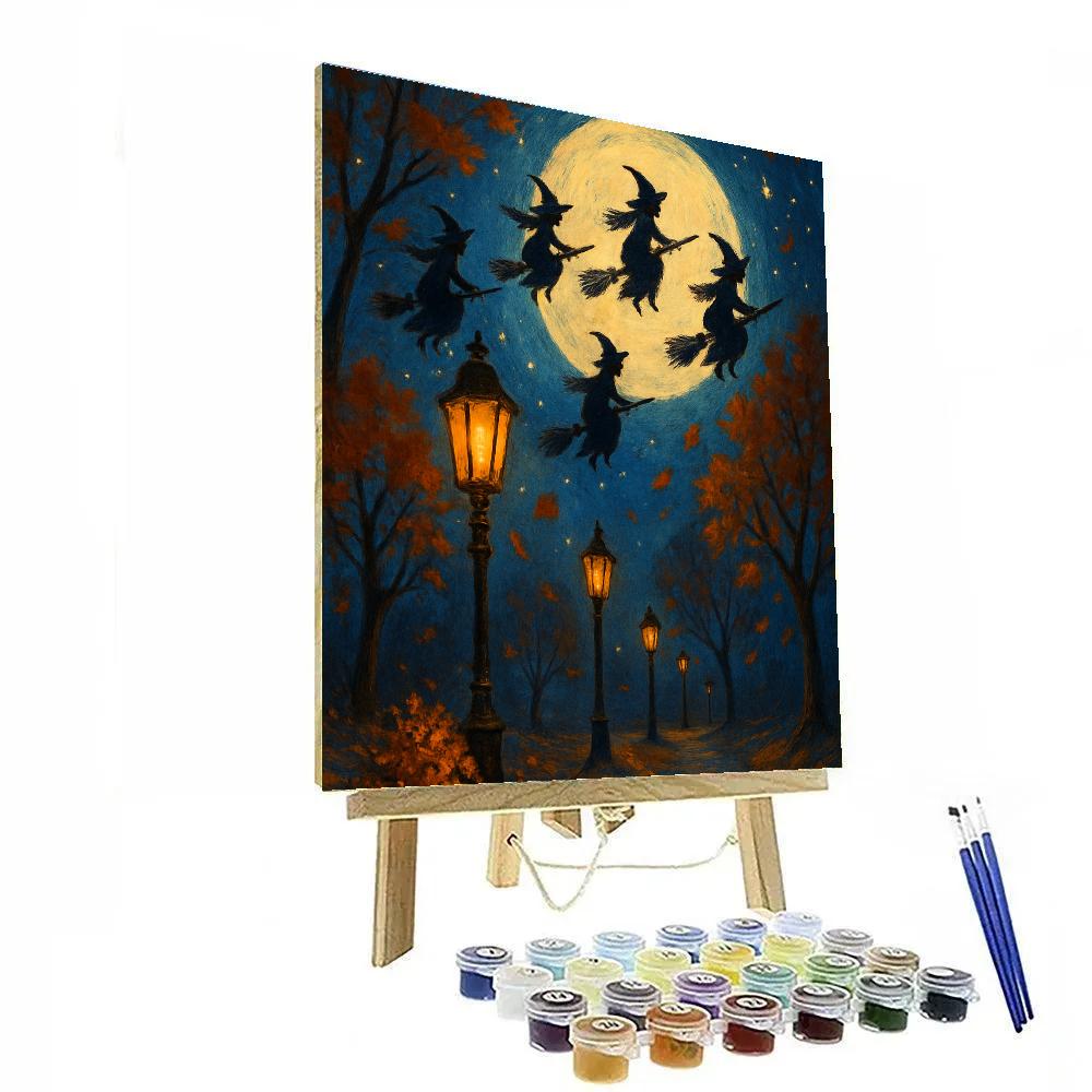 Twilight Witch Avenue Paint by numbers kits
