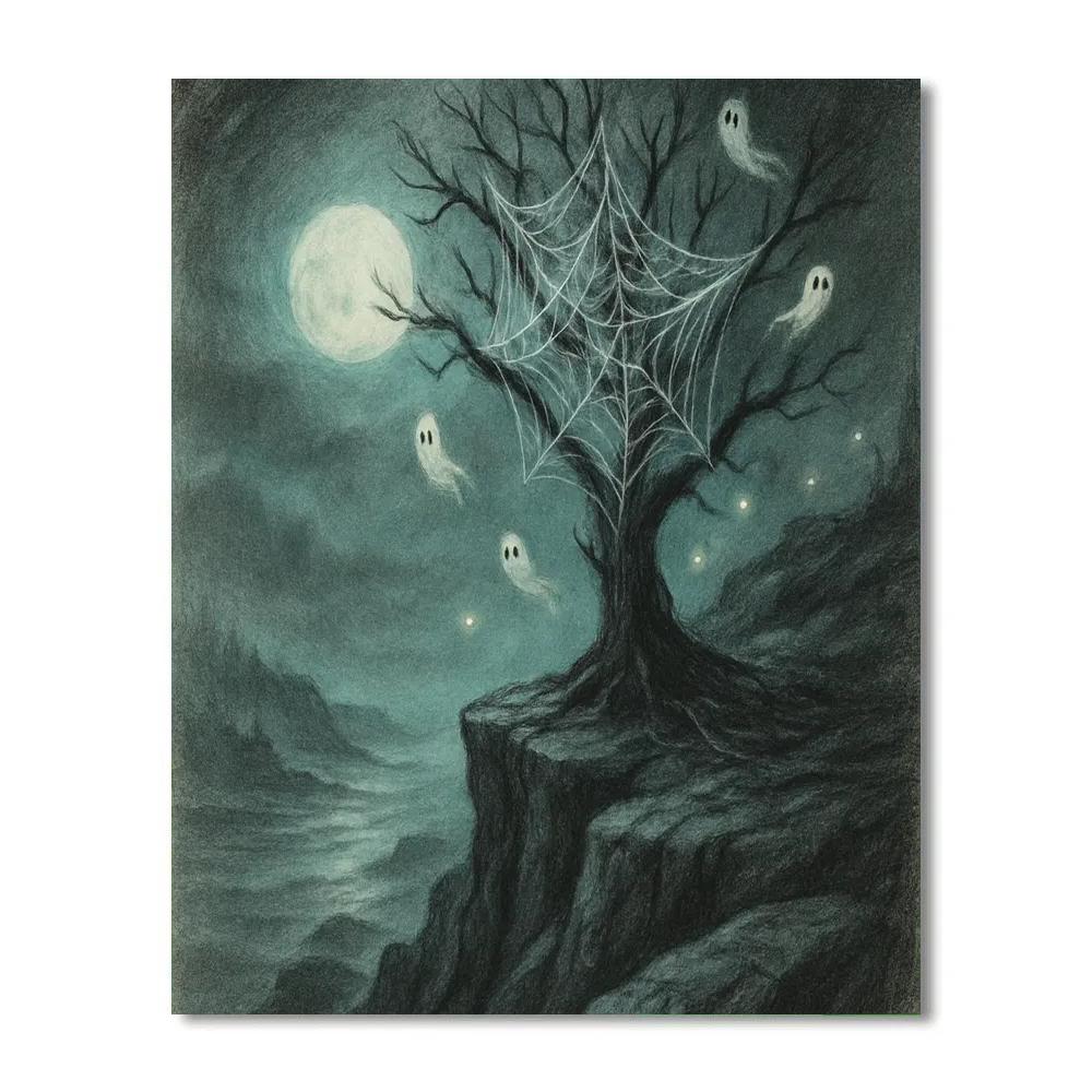 Cobweb Overlook paint by number