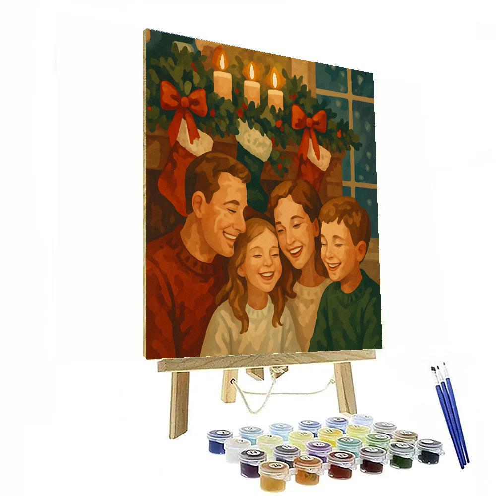 Holly Mantle Moments Paint by numbers kits