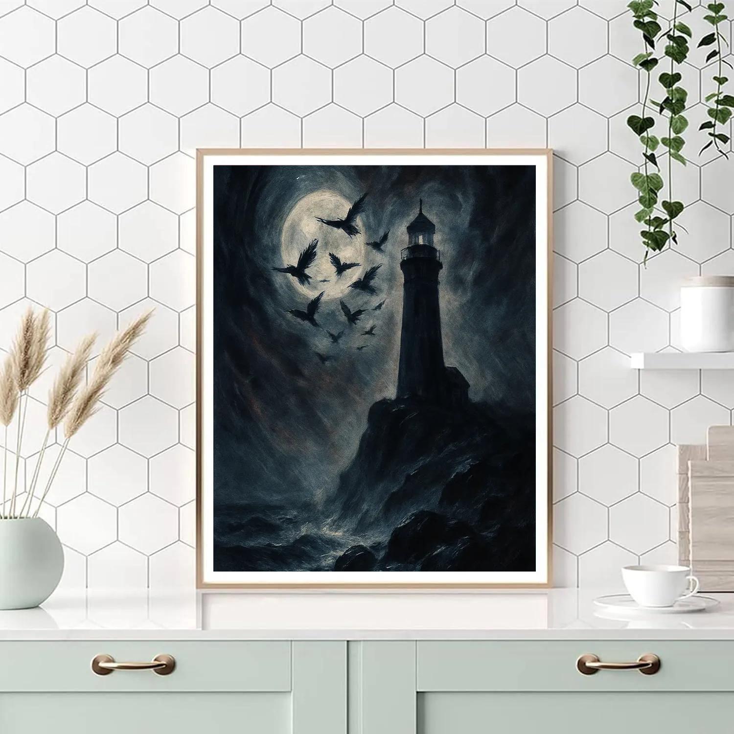 Ravens Bluff Lighthouse Paint by numbers kits