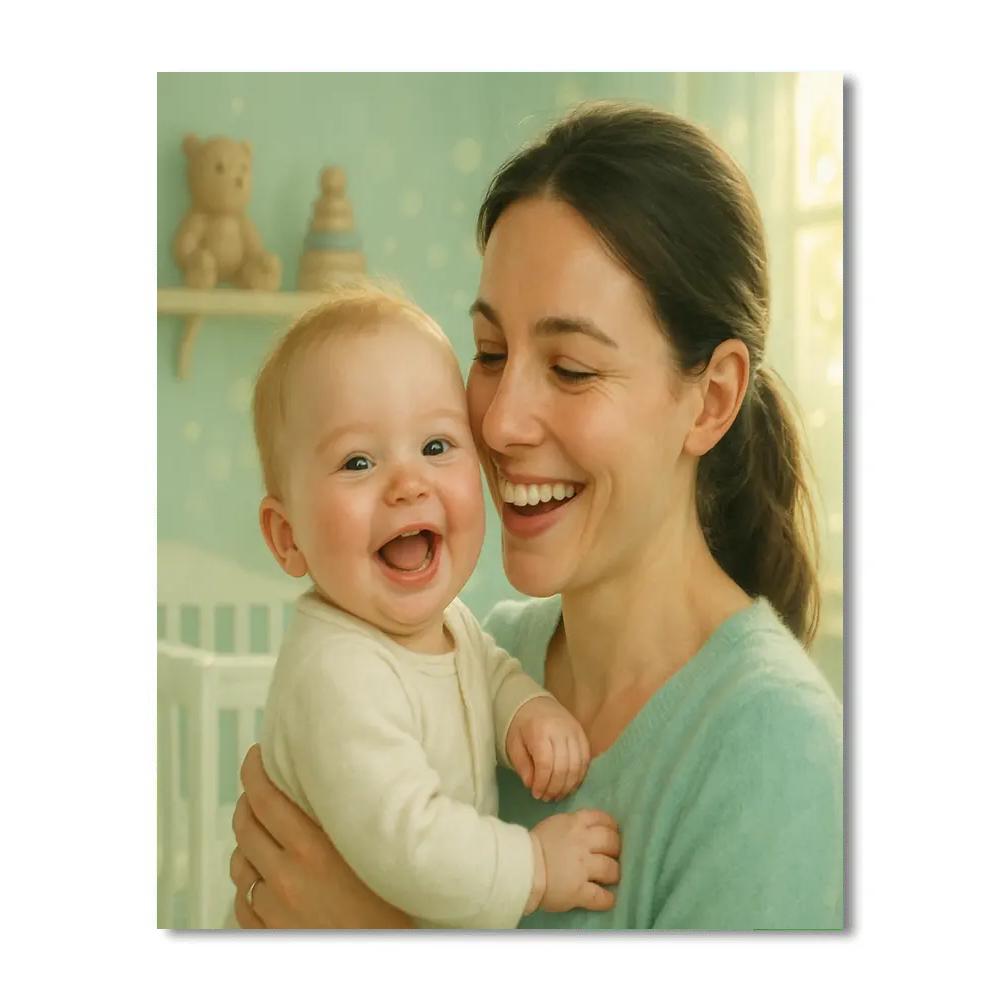 First Tooth Milestone Smile Paint by numbers kits