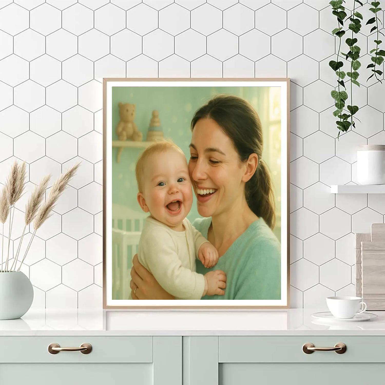 First Tooth Milestone Smile Paint by numbers kits