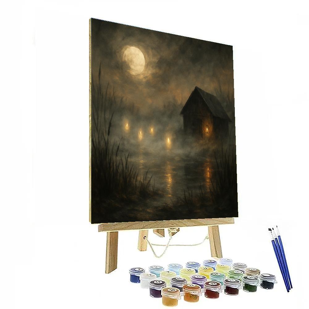 Ghostlight Over Fen paint by numbers