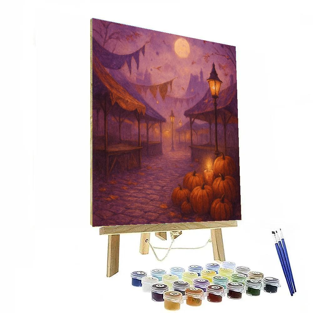 Cobblestone Market Mirage paint by number