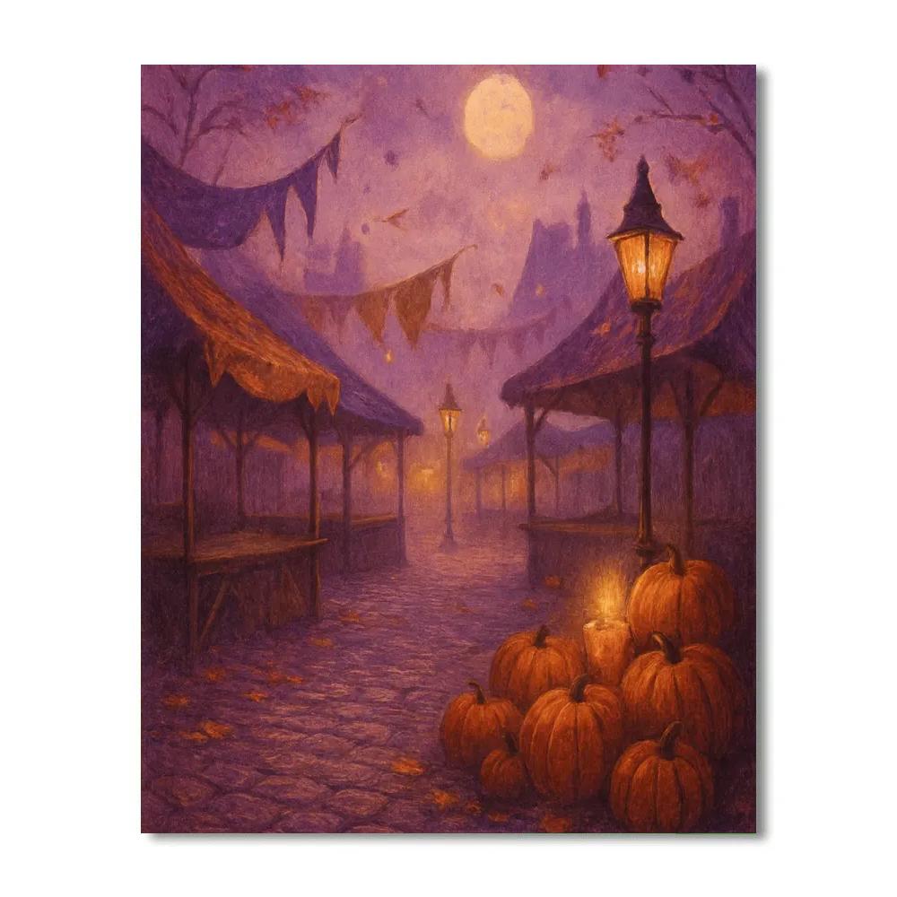 Cobblestone Market Mirage paint by number