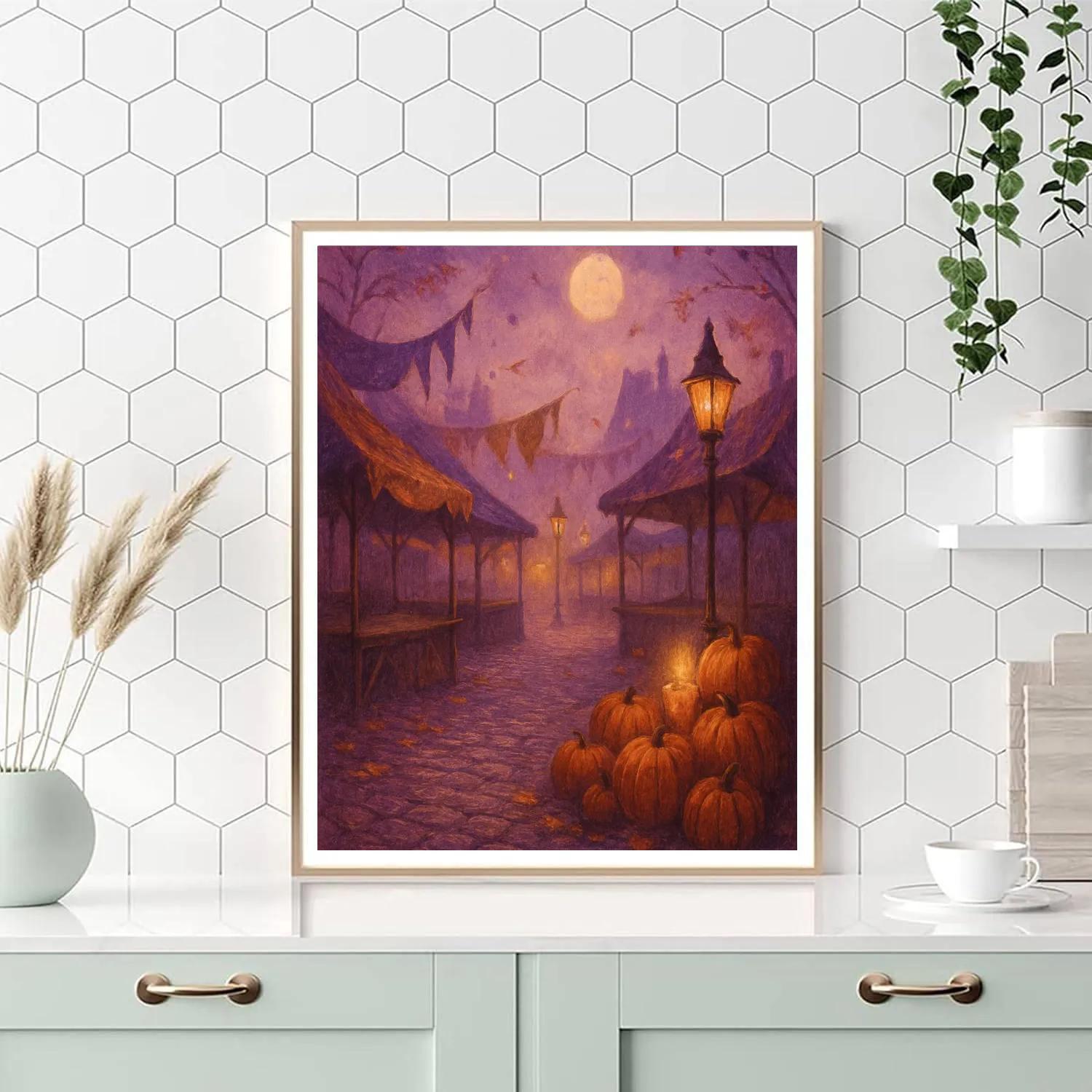 Cobblestone Market Mirage paint by number