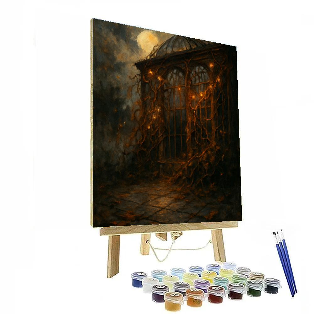 Bonevine Terrace Number painting