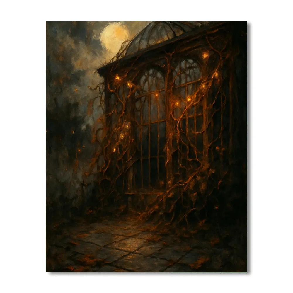 Bonevine Terrace Number painting