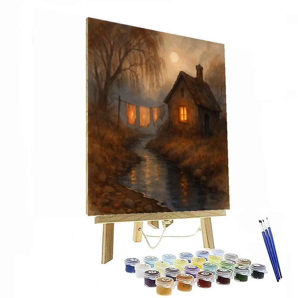 Sundown At Widows Creek Paint by numbers kits