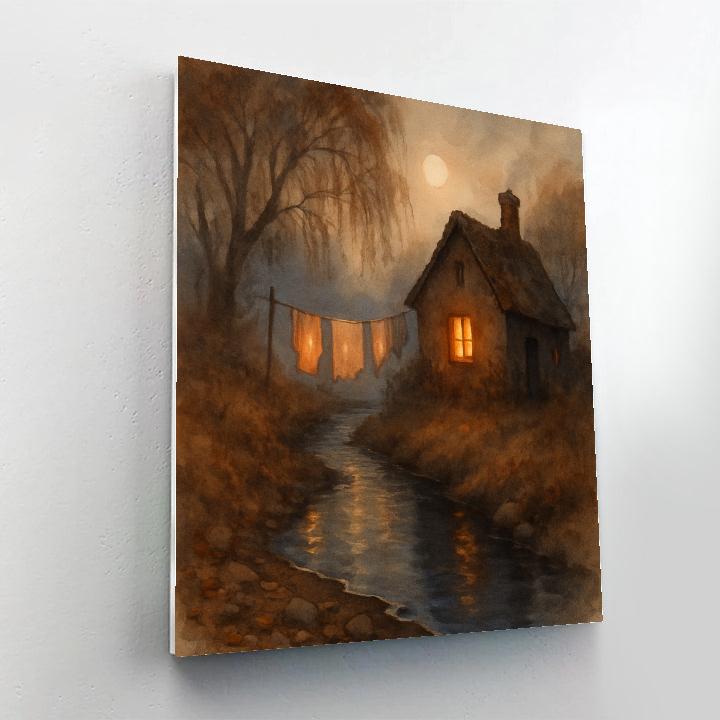 Sundown At Widows Creek Paint by numbers kits